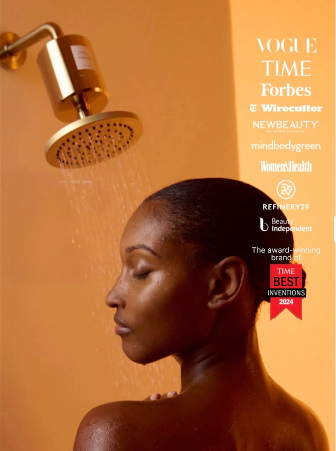 Filtre de douche en Titane - Hydraneo