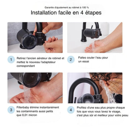 Filtre Robinet AquaPulse - Hydraneo