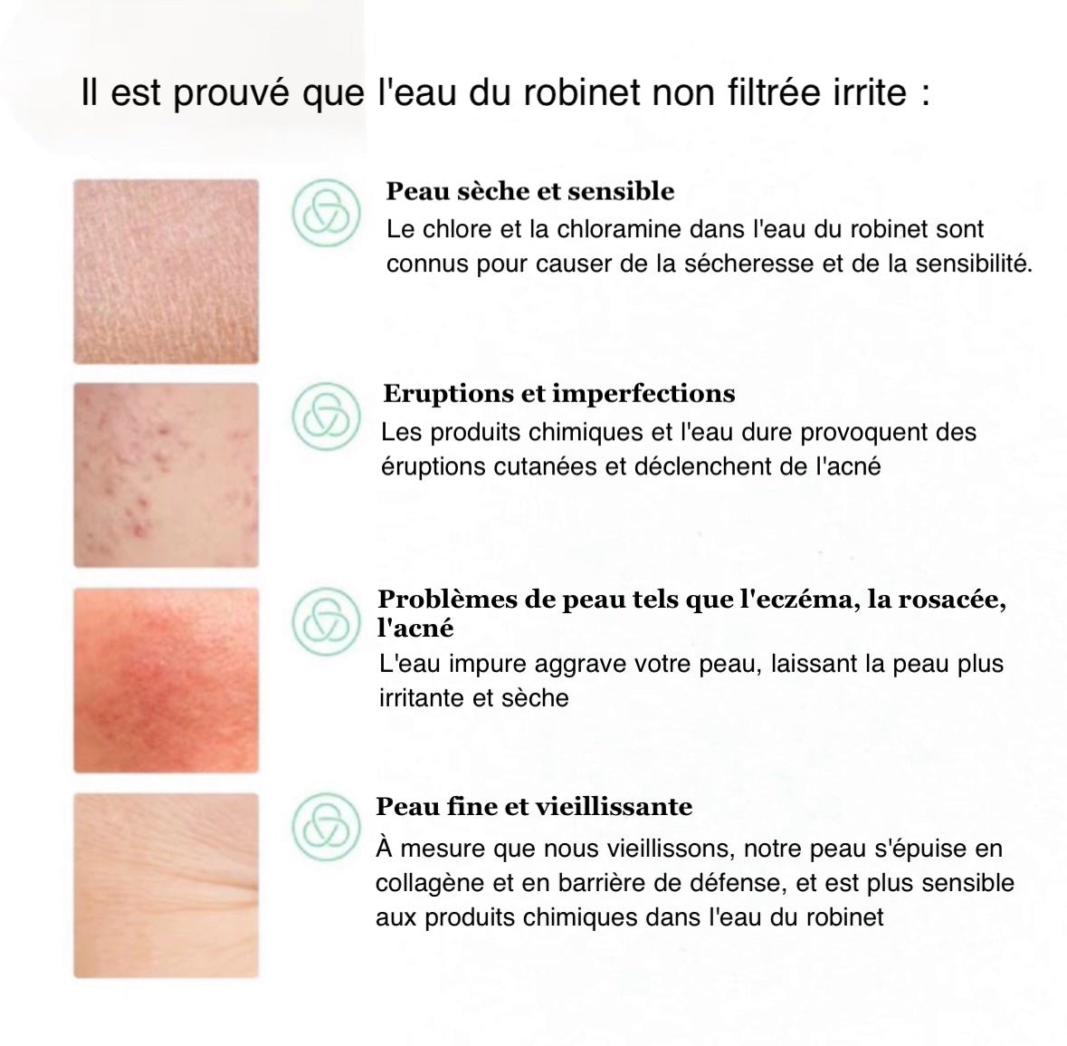 Recharge Filtre de Douche Quartz - Hydraneo